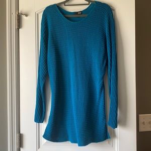 Teal Sweater tunic